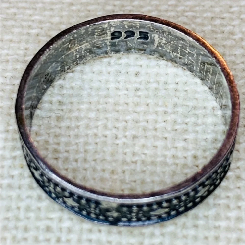 Vintage | Band | Sterling Silver Band | Whimsgoth | Festival | Boho